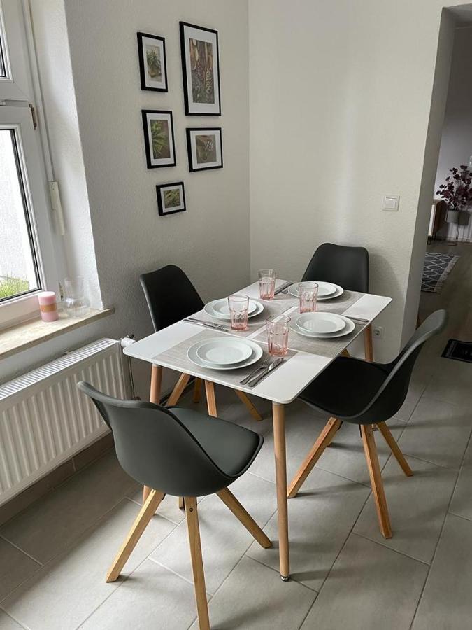 Modern Eingerichtet-Stadtnah-Ferienwohnung Mit Geschirrspueler Und Waschmaschine Friedland  Buitenkant foto
