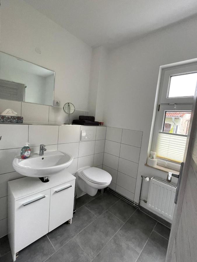 Modern Eingerichtet-Stadtnah-Ferienwohnung Mit Geschirrspueler Und Waschmaschine Friedland  Buitenkant foto